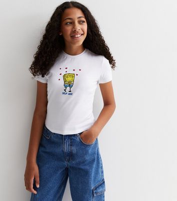 Spongebob t shirts for clearance girls