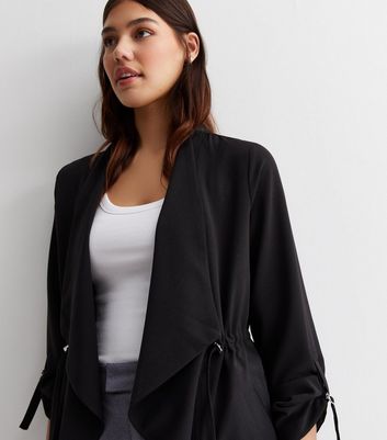 New look clearance black duster coat