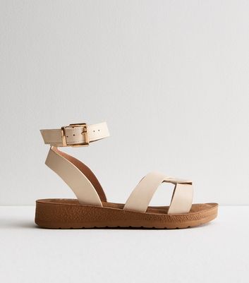 Off white outlet flat sandals