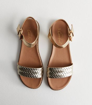 New look woven sales sandals