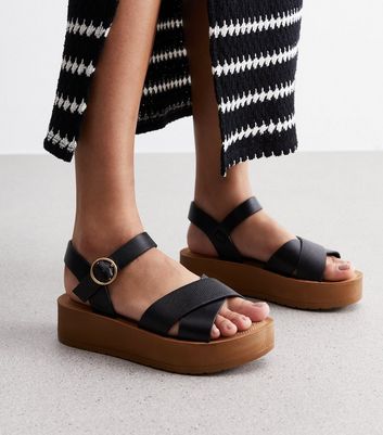 Flatform wide fit on sale sandals