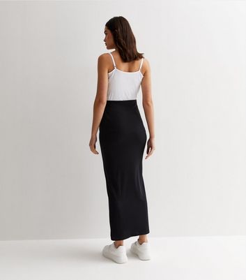 High waisted store bodycon midi skirt