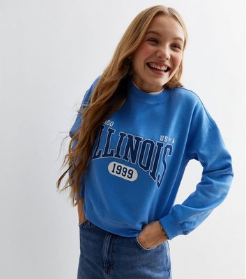 Girls blue cheap sweatshirt