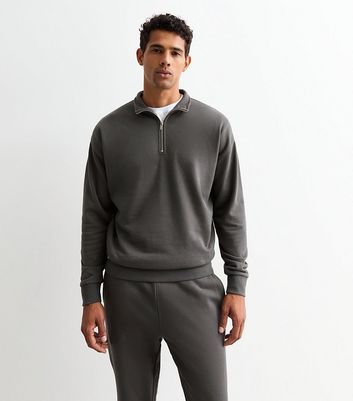★LAUL★SIDE ZIPPER OVER FIT HALF SWEAT SHIRT_GREY adidas Z.N.E. Quarter-Zip Sweatshirt - Grey | adidas Finland
