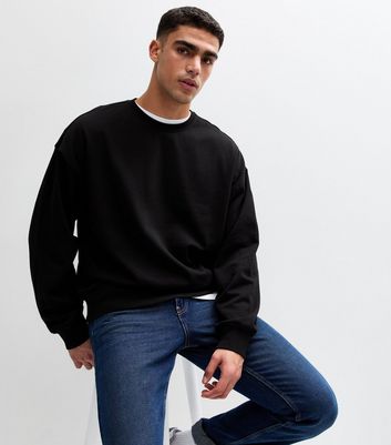 Crew neck oversized sweatshirt online