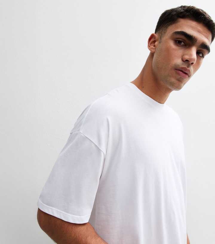 new look white t shirt