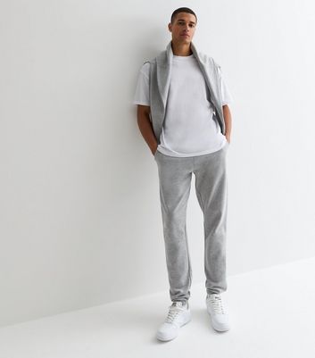 New look best sale grey cuffed joggers