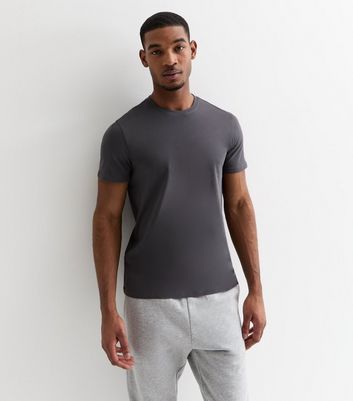 Grey Crew Neck Top main image 1