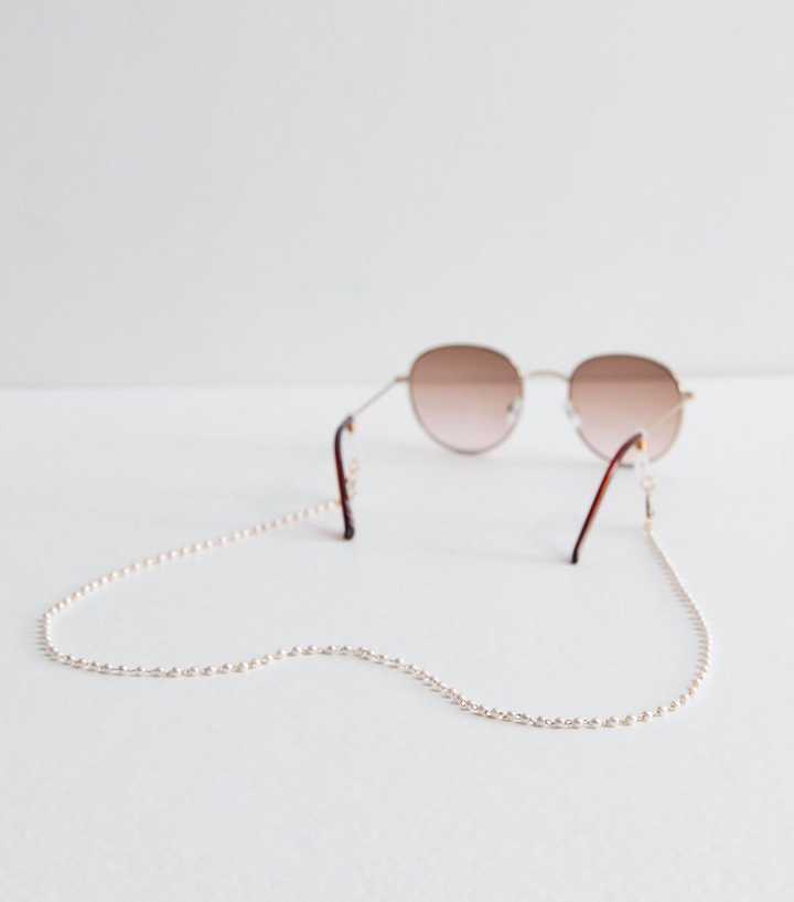 Faux Pearl Sunglasses Chain