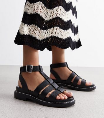 Chunky strap sandals sale