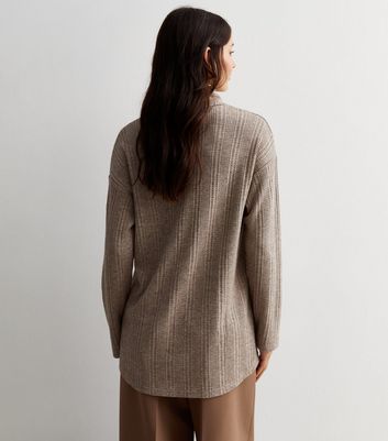 Fine knit longline discount jumper