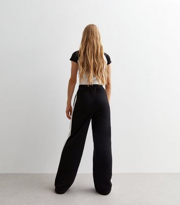 WYSE Londo Trousers | Womens Penny Ponte Wide Leg Trouser - Navy ⋆  Forepixels