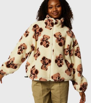 White sales printed jackets