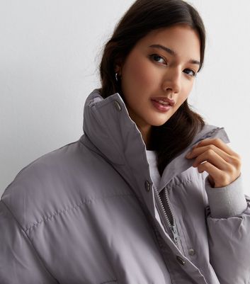 New look outlet cropped puffer jacket