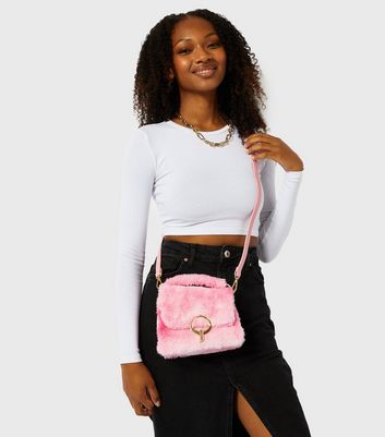 Fluffy cross store body bag