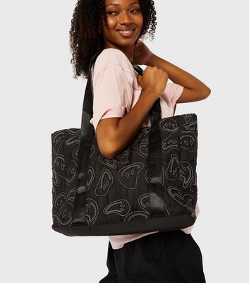 Black nylon tote online