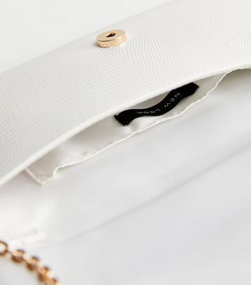 White clutch best sale bag new look