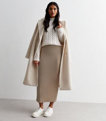 Midi skirt and on sale coat