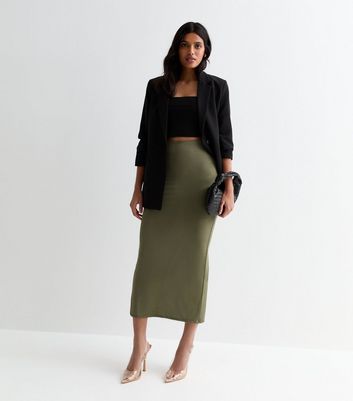 Jersey skirt new clearance look