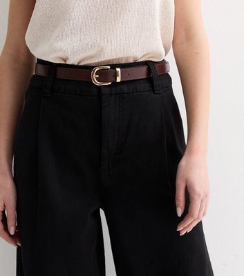 ALMOSTBLACK DENIM BELTED WIDE PANTS 黒　２ 23SS】 ALMOSTBLACK (オールモストブラック) 