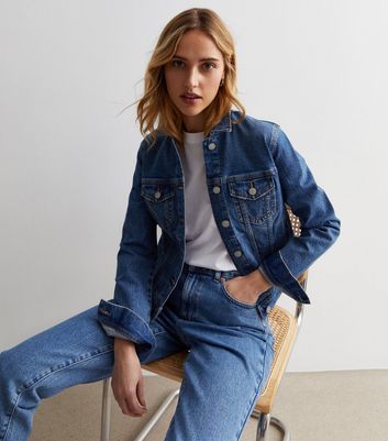 New look denim jacket girls hotsell