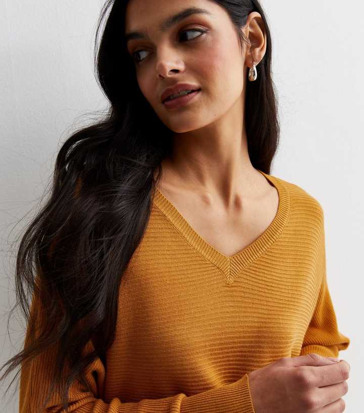 Rachel Ribbed Longline Jumper