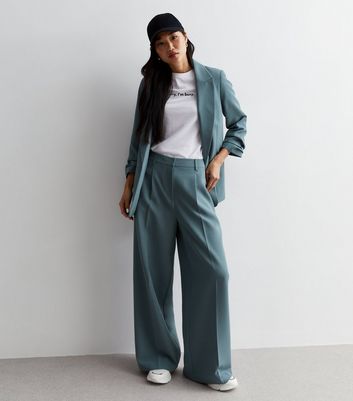 Double Pleat Front Trouser in Chambray – Maria McManus