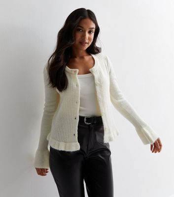 New look cream on sale cardigan