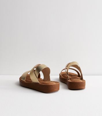 Metallic 2025 chunky sandals