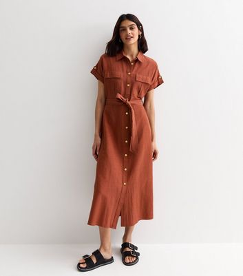 New look shops utility shirt dress