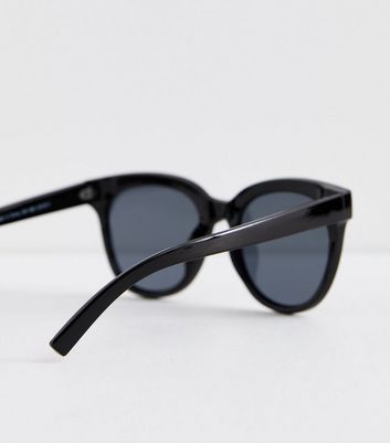 Round frame 2024 black sunglasses