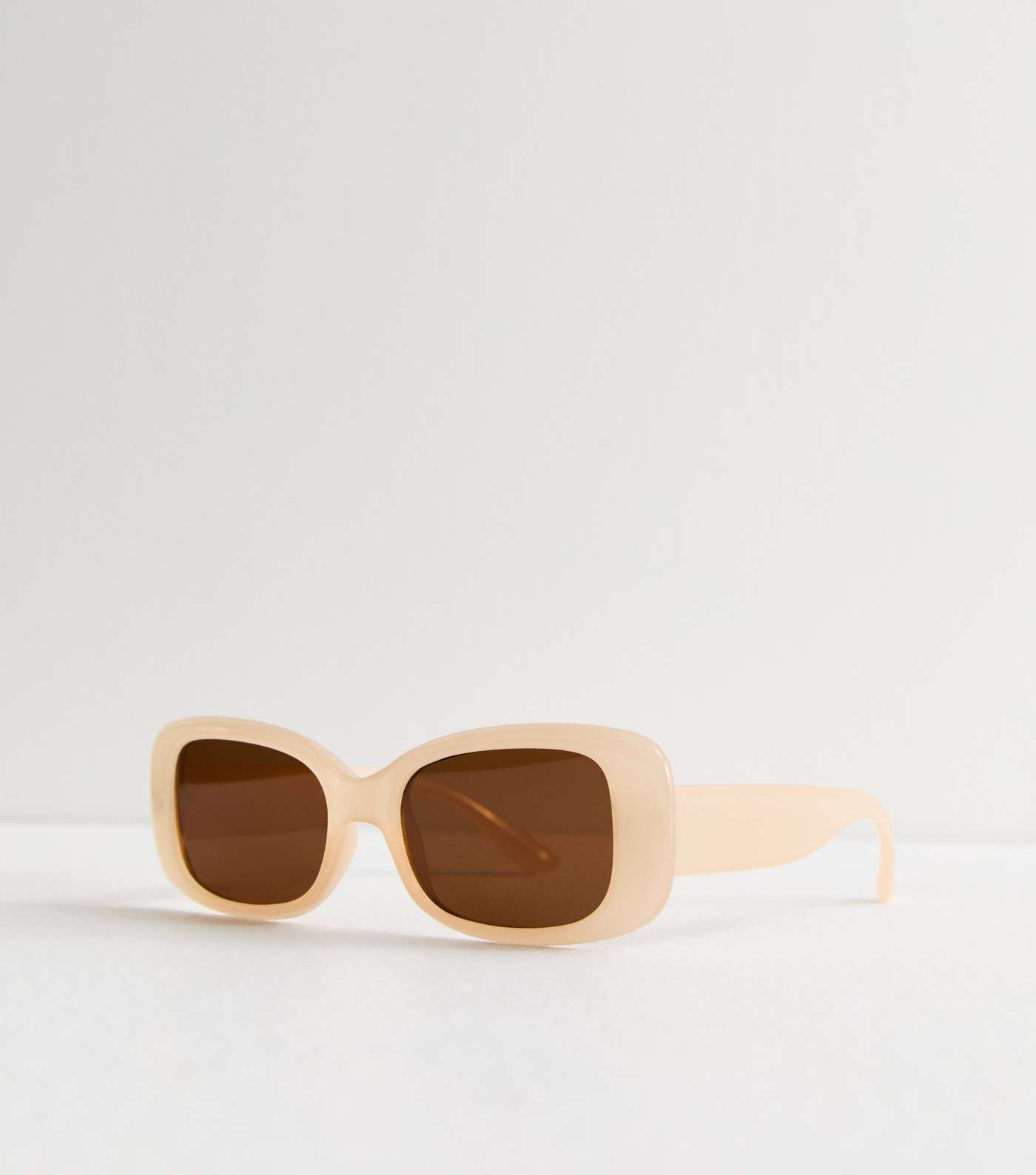 Mink Rectangle Frame Sunglasses Image 2