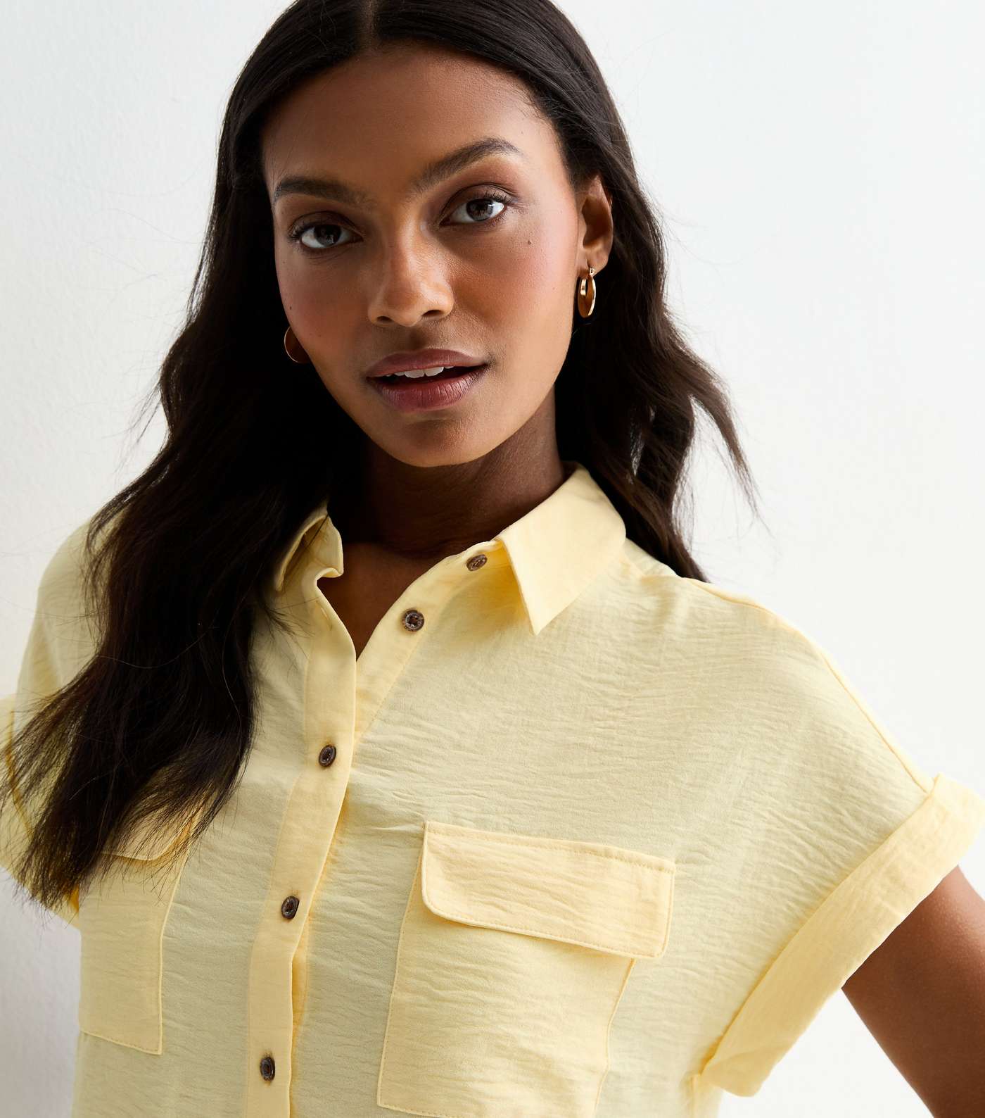 Yellow Short Sleeve Shirt Image 2