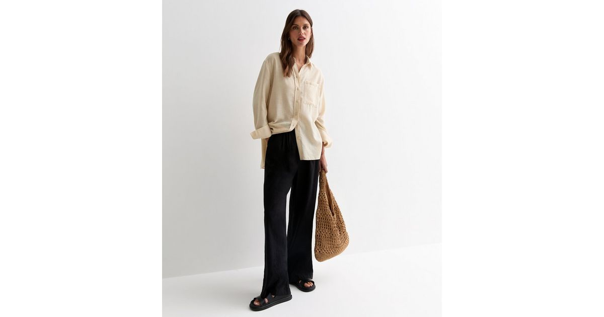Rayle Linen Solid Long Sleeve Shirt-Moonstruck