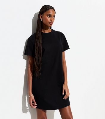 Next black cheap t shirt dress