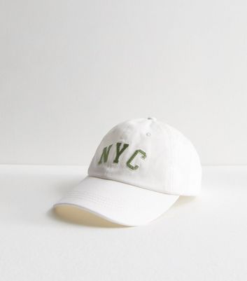 Stone NYC Embroidered Cap New Look