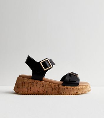 Low flatform sale sandals