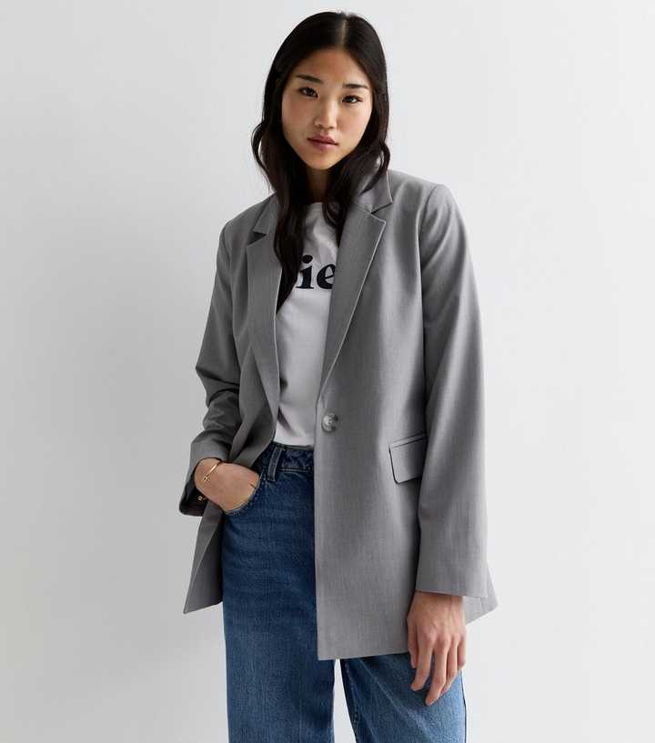 Grey Marl Blazer