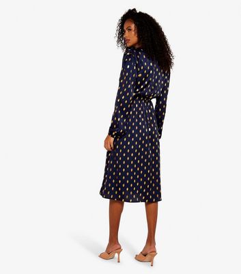 Navy spot dress hot sale next