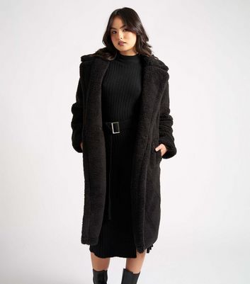 Borg hotsell black coat