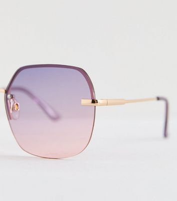 Pink gradient sunglasses online