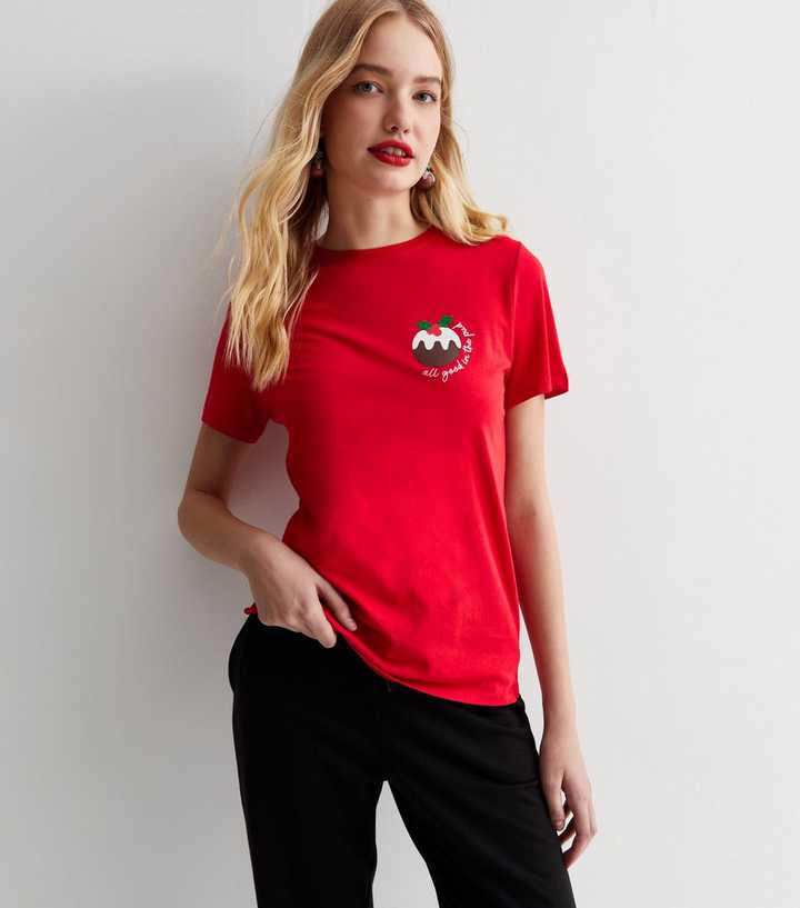 christmas pudding t shirt