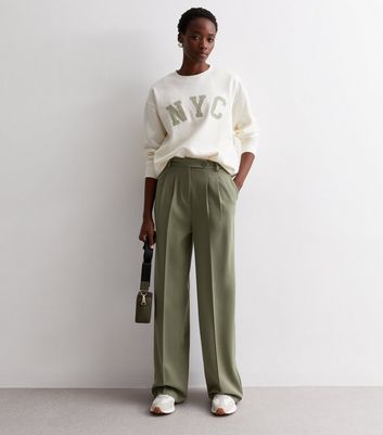 High waisted clearance going out trousers