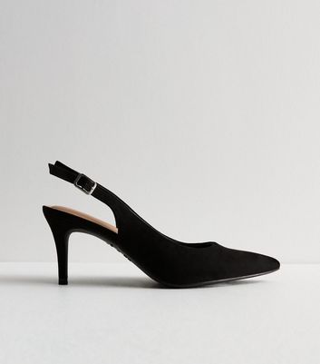 New look slingback heels best sale