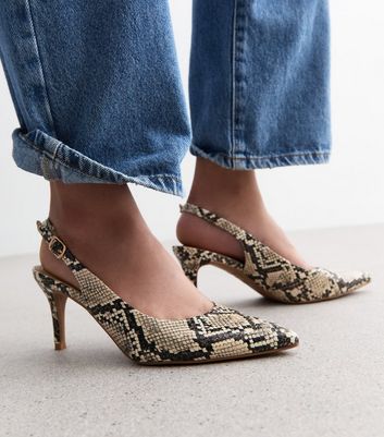 New look snake heels hotsell