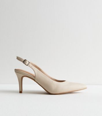 NEW LOOK BLACK & cream platform heels with bow size 6 £5.00 - PicClick UK