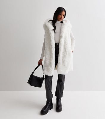 New look discount faux fur bag