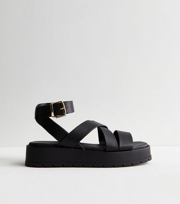 Flatform sandals cheap new look