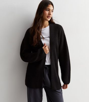 New look black outlet cardigan