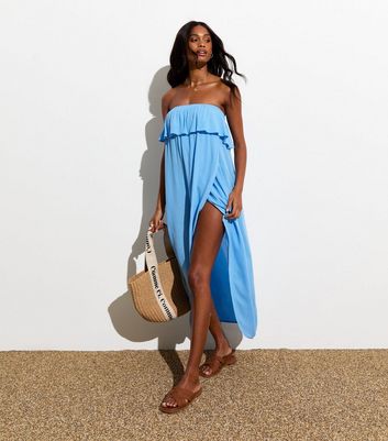 Bandeau cover up dress best sale